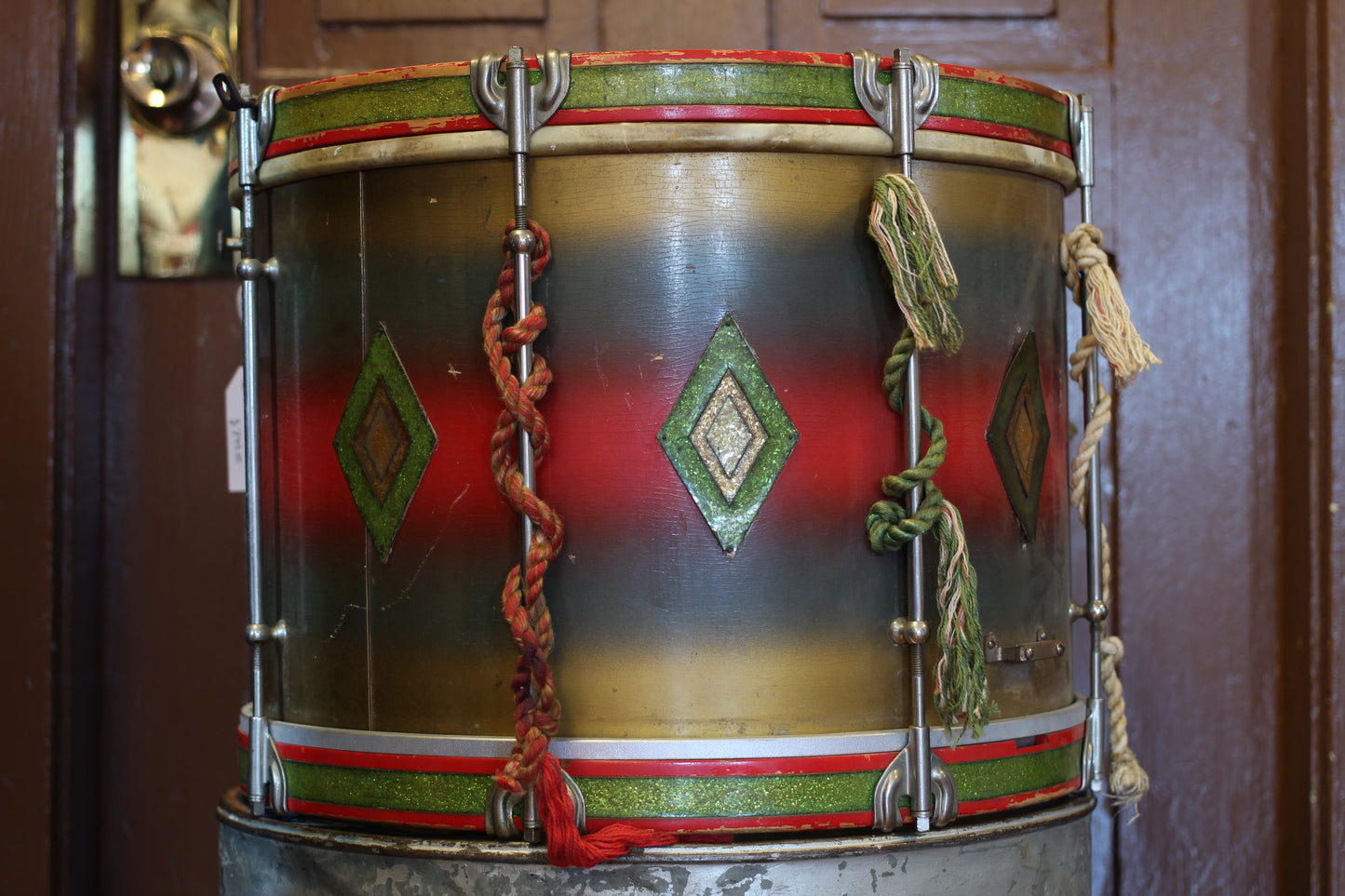 1930's Slingerland 12"x17" Parade Drum in Full Dress Duco