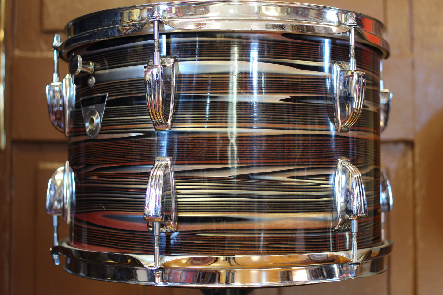 1970's Ludwig Standard 'S-330' in Ruby Strata 14x22 16x16 9x13 8x12