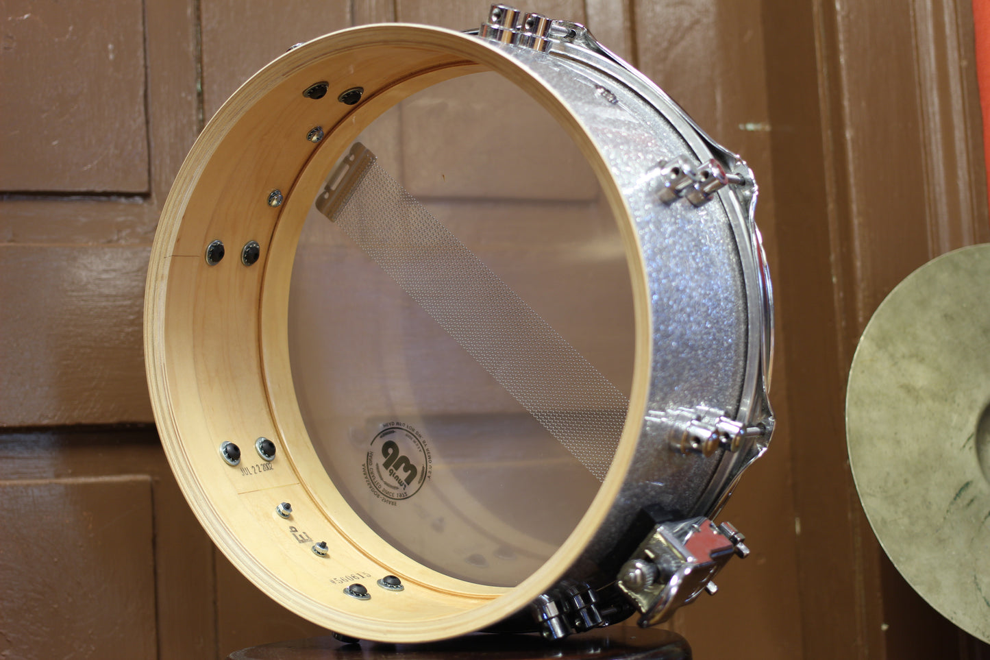2002 DW Collectors Series 10+6 in Silver Sparkle 5"x13"