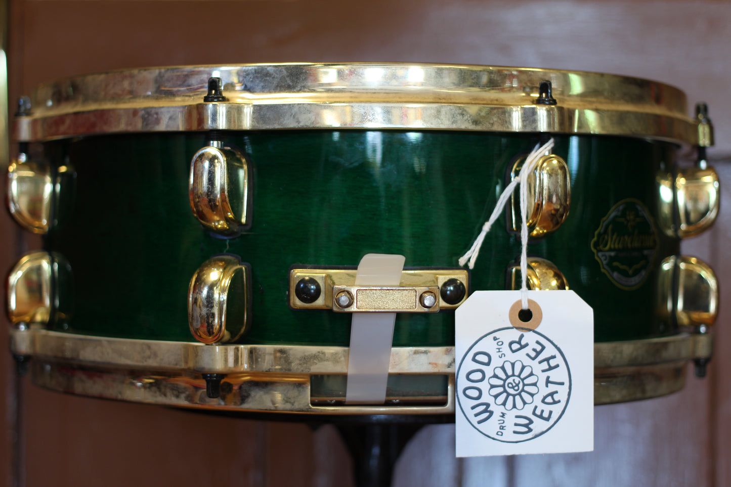 00's Tama 5.5"x14" Starclassic Maple in British Racing Green