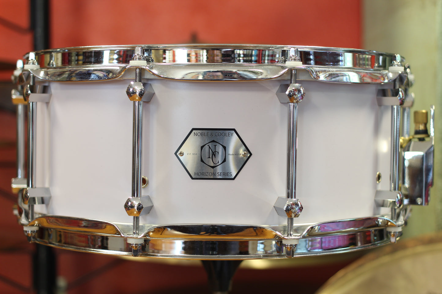 Noble & Cooley Horizon Snare Drum 6"x14" in Pastel Purple