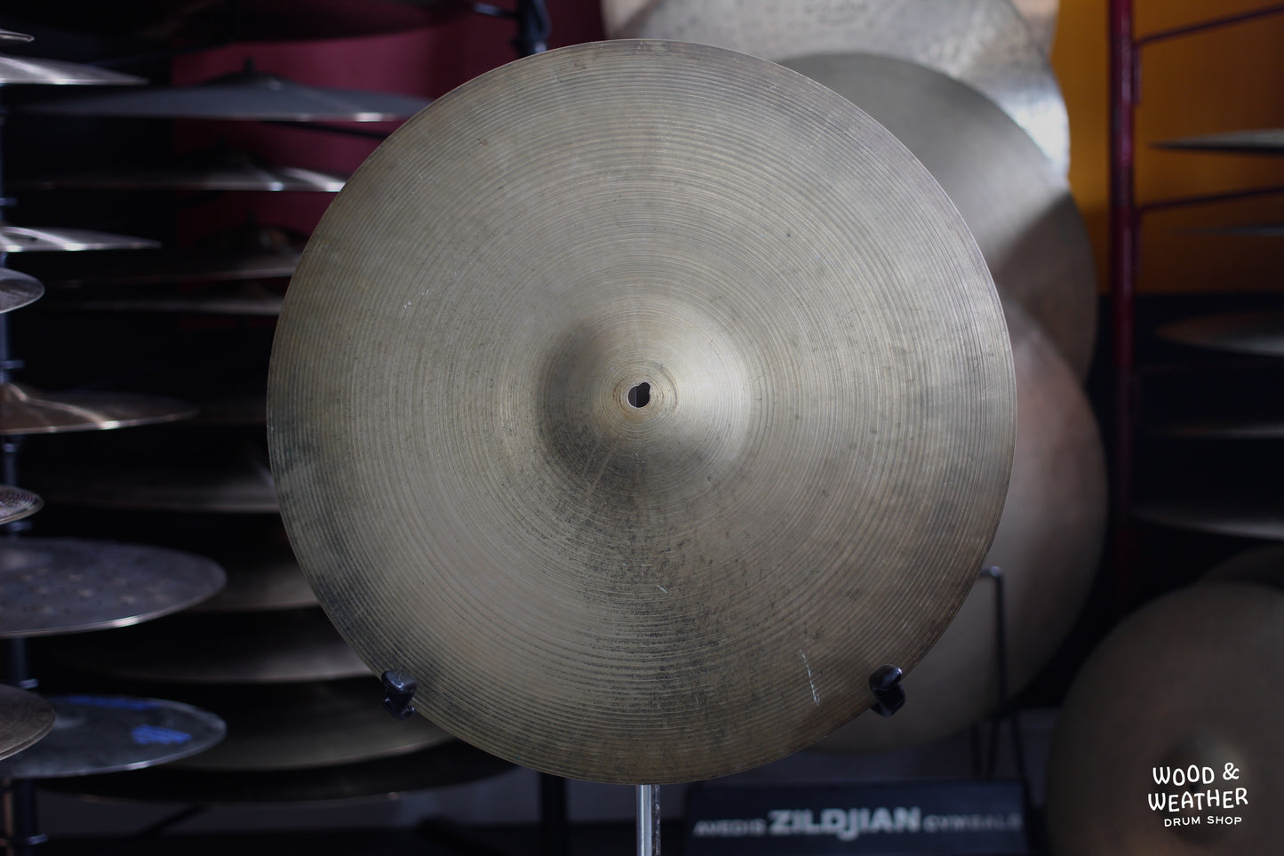 1950s A. Zildjian 18" "Small Stamp" Crash/Ride Cymbal 1445g
