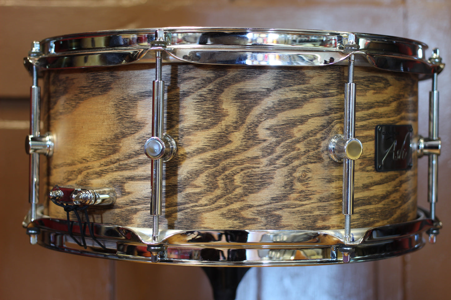 2017 Canopus Ash Snare Drum 6.5"x14" w/ Natural Oil finish