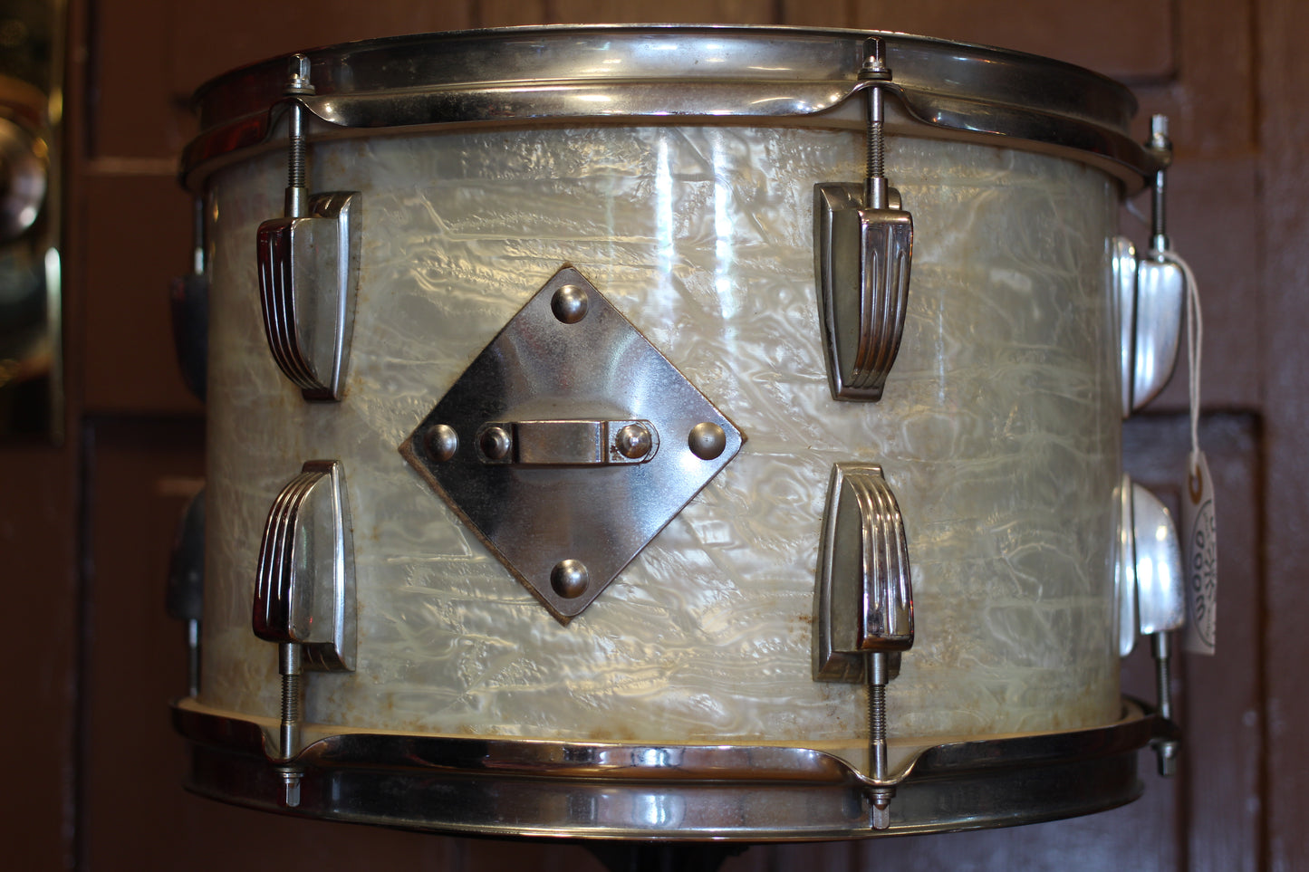 1950's WFL 'New Yorker' in White Marine Pearl 12x22 16x16 9x13