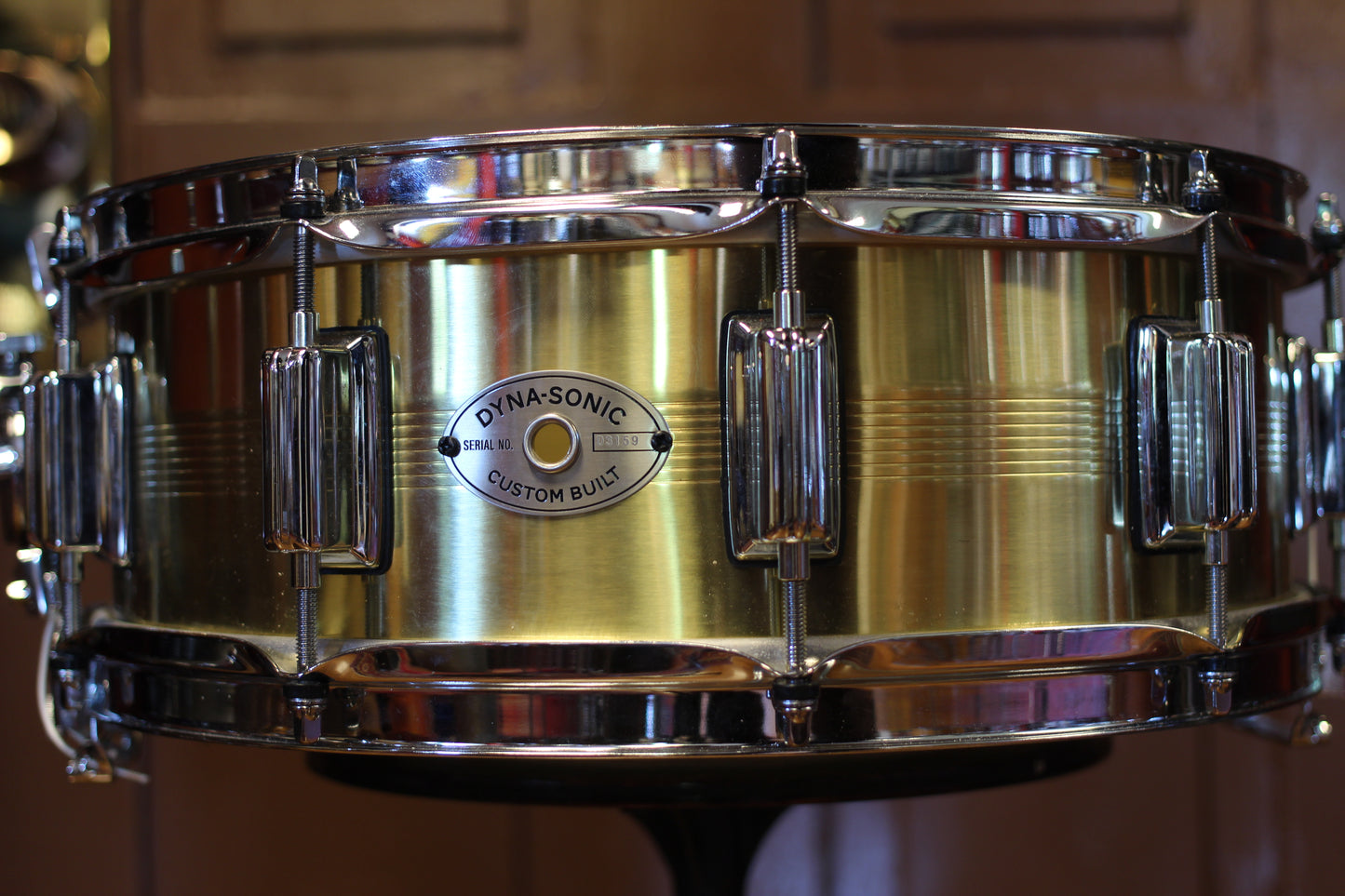 '21 Rogers 5"x14" Brass Dynasonic Snare Drum