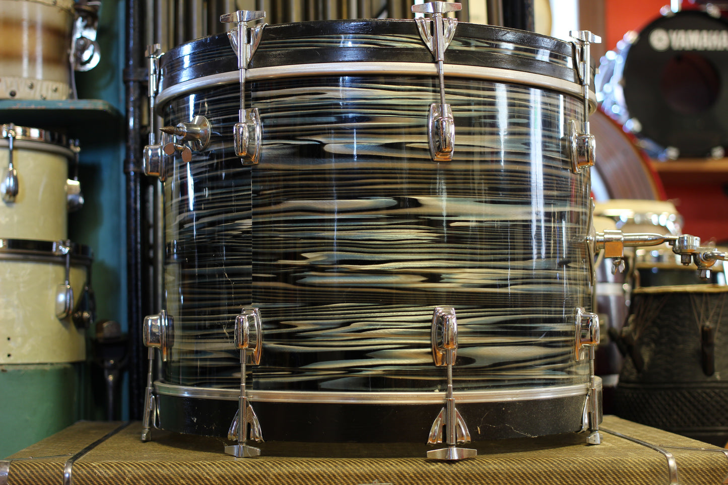 1970's Ludwig Standard S-300 in Blue Strata 14x20 14x14 5x14 8x12