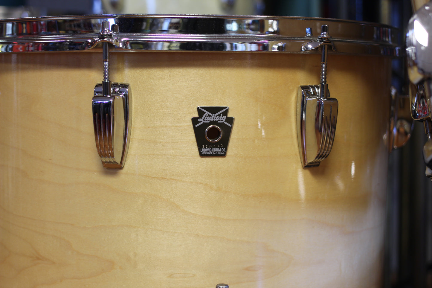 1990's Ludwig Classic Maple in Natural Maple 16x20 14x16 11x12 9x10