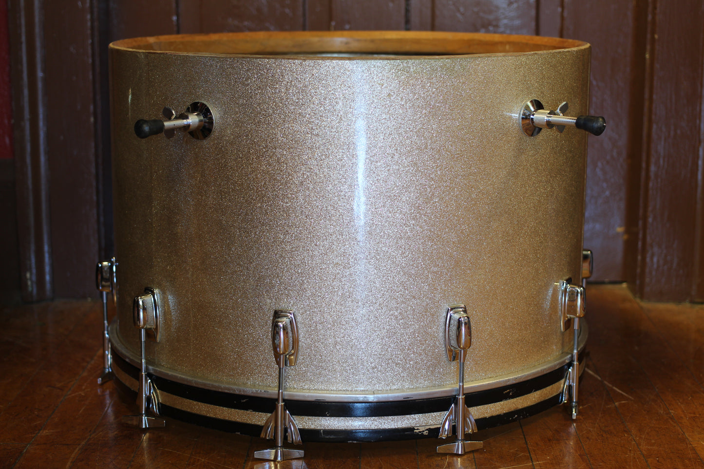 1970's Ludwig Standard 'Single Six' in Silver Mist