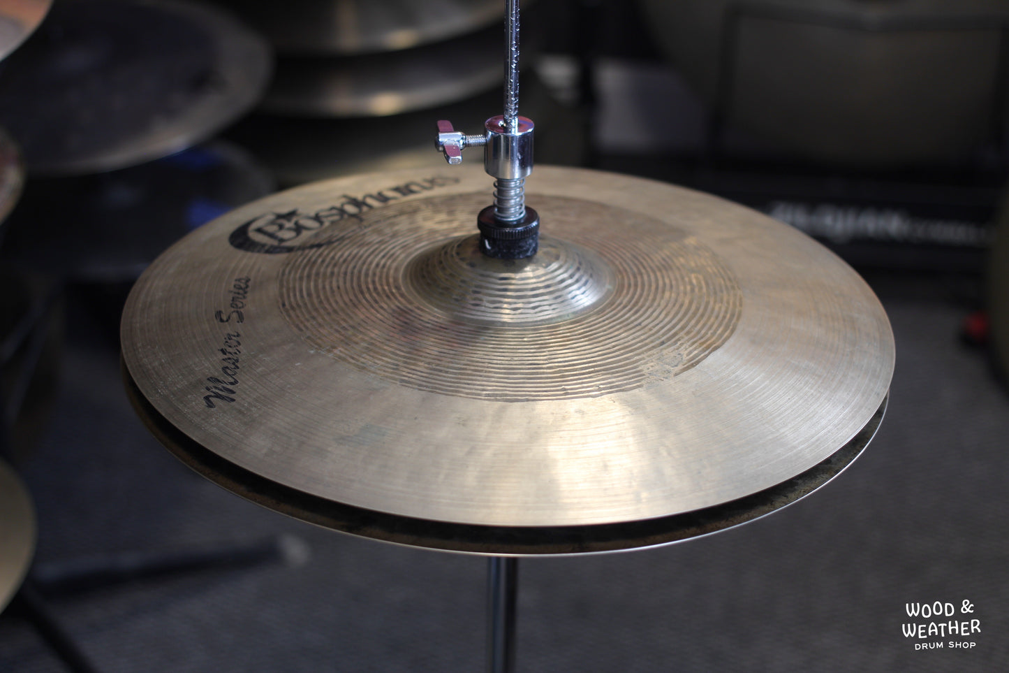 Used Bosphorus 14" Masters Series Hi-Hat Cymbals 886/1080g
