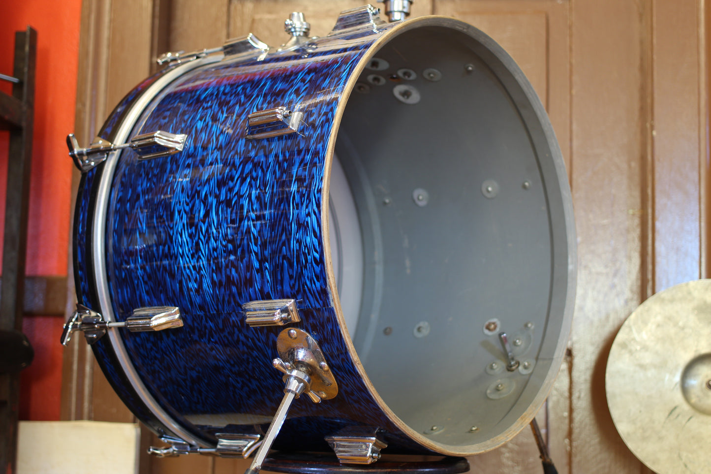1960's Rogers Holiday in Blue Onyx Pearl 14x20 16x16 8x12