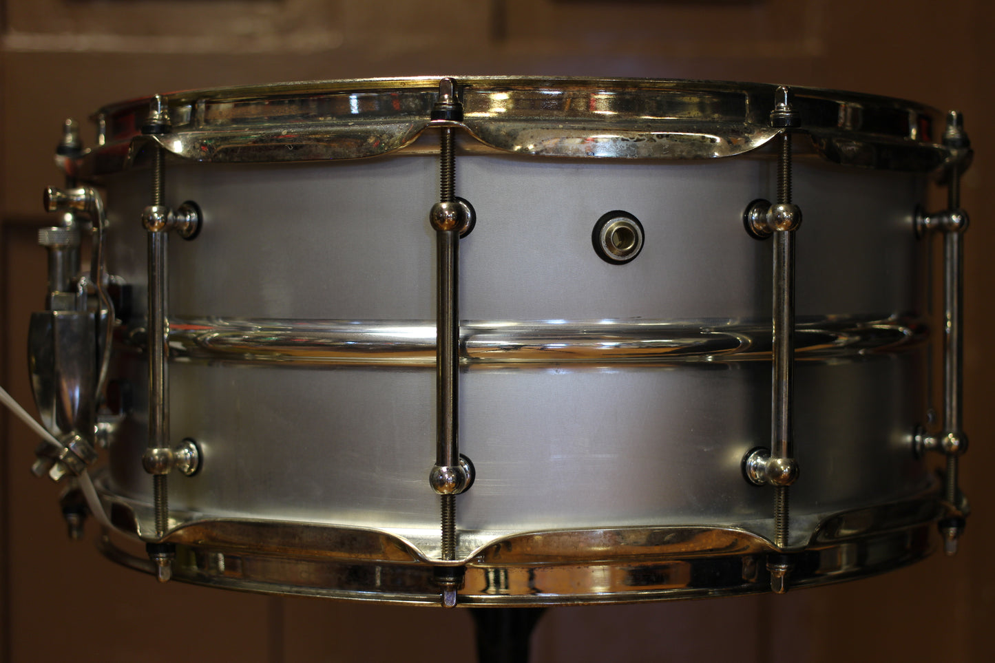 Pork Pie Percussion 6.5"x14" Aged Aluminum Snare Drum