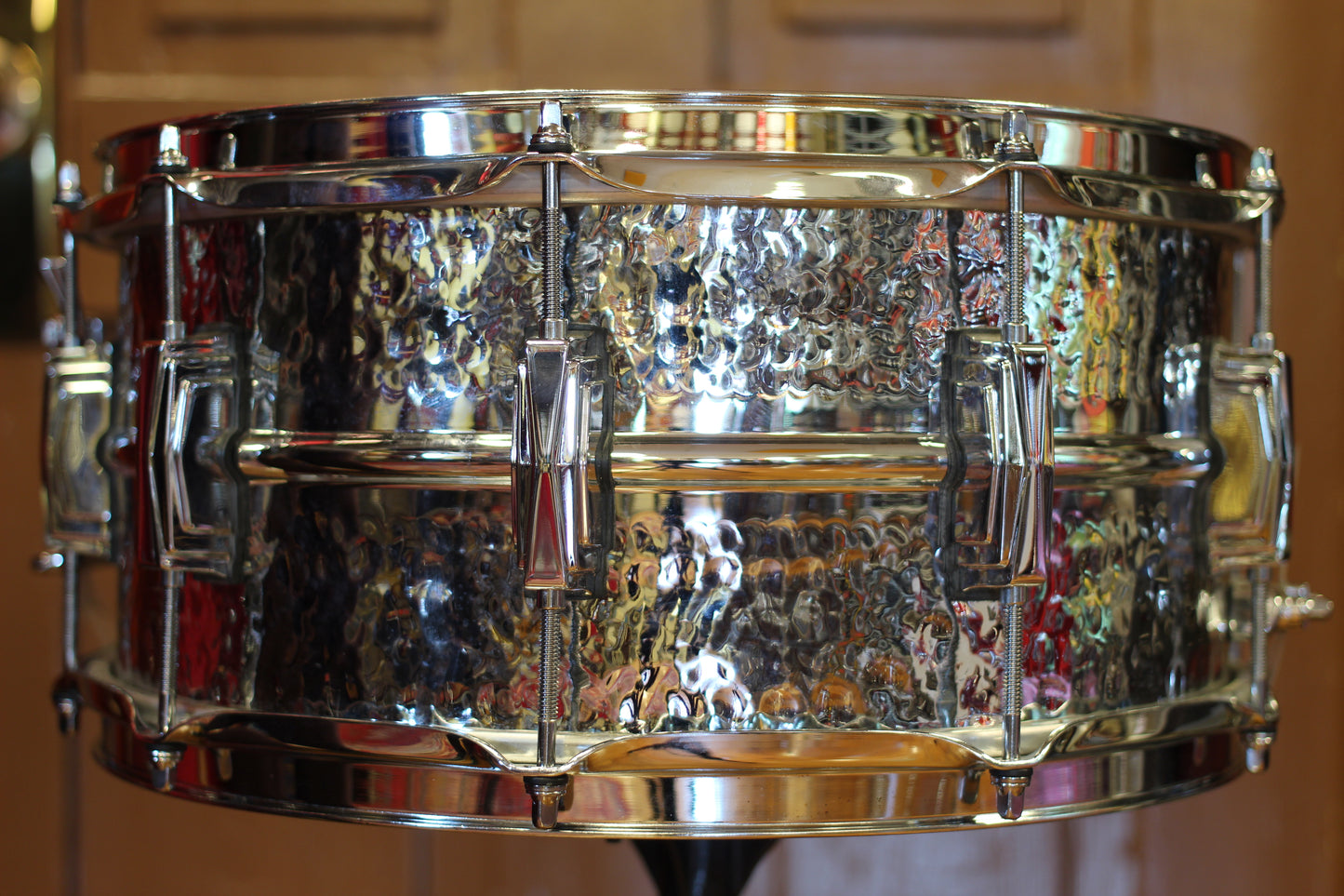 2021 Ludwig LM402K 6.5"x14" Hammered Supraphonic