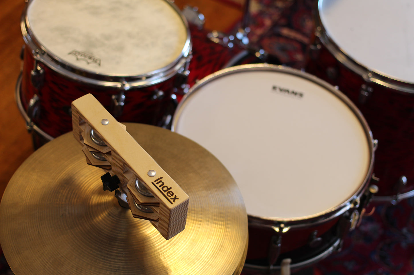 Index Drums - The Hihat Tambourine Ringo Used in the Peter Jackson Documentary “Get Back” (a Tribute)