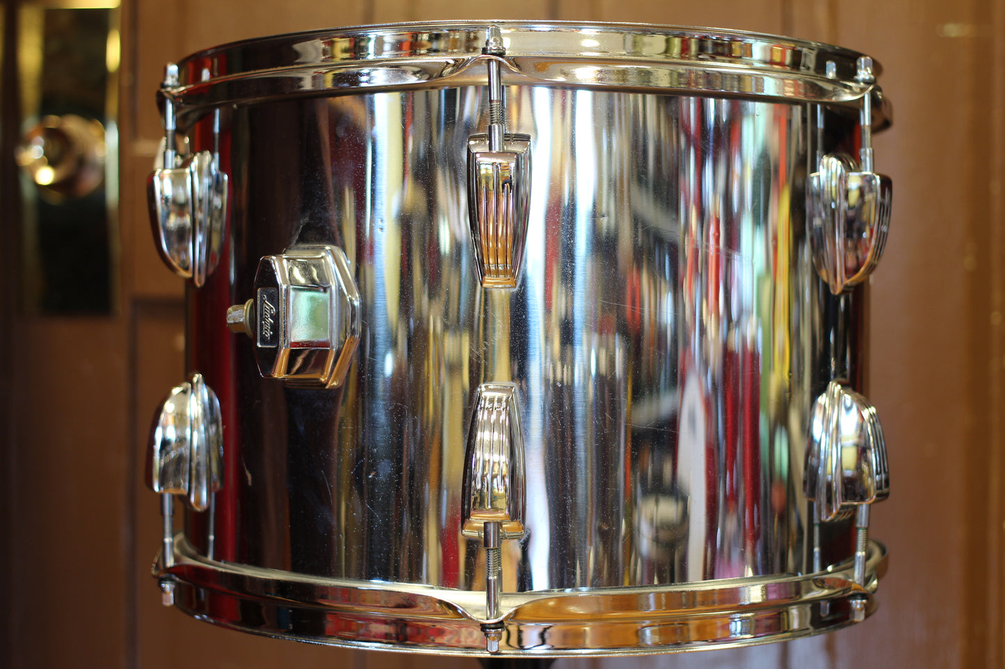1973 Ludwig Pro Beat in Chrome 14x24 16x18 16x16 10x14