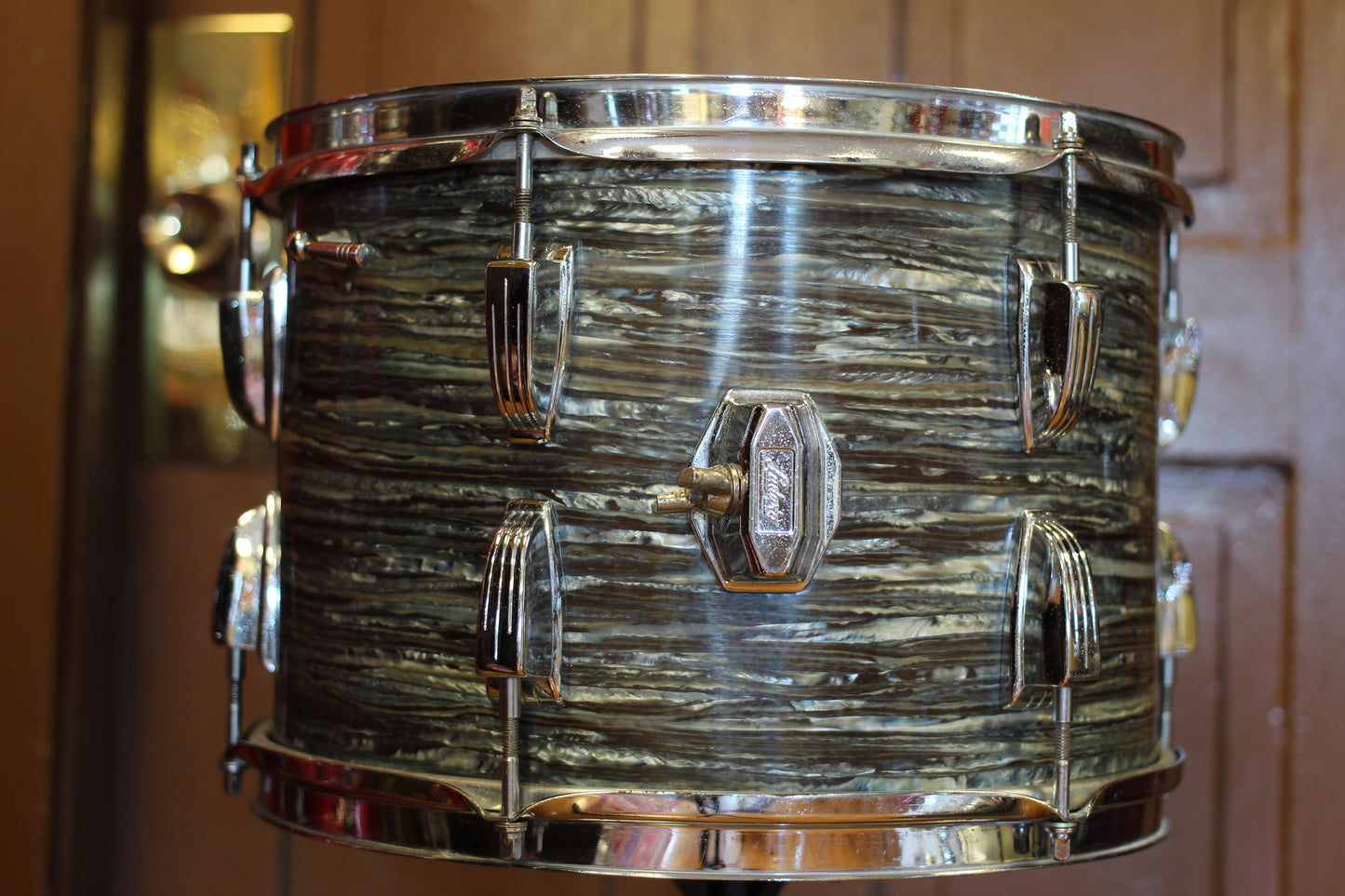 1960's Ludwig 'New Yorker' in Oyster Blue Pearl 12x22 16x16 9x13