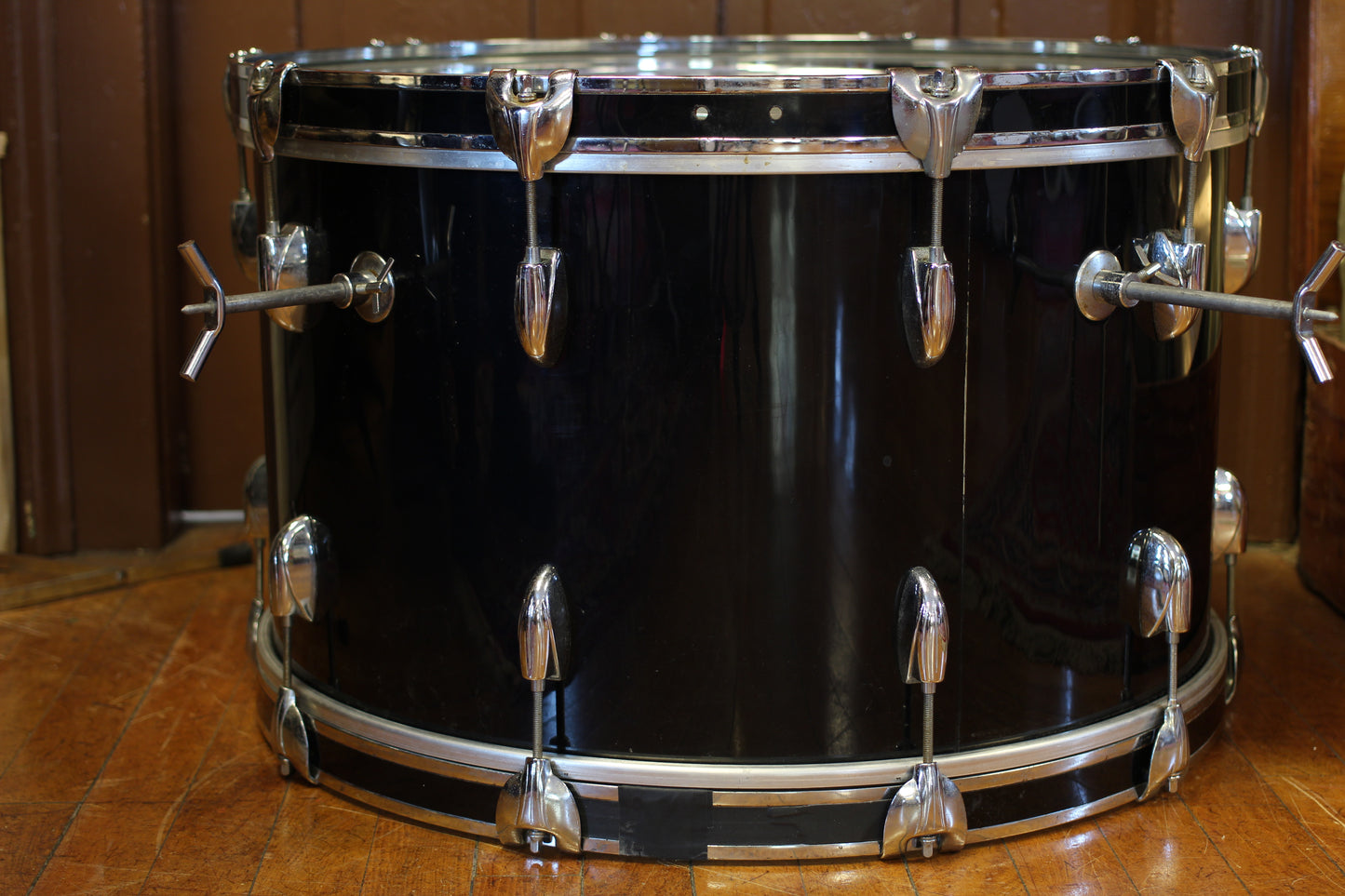 1970's Gretsch in Black Nitron 14x24 16x18 16x16 9x13 8x12