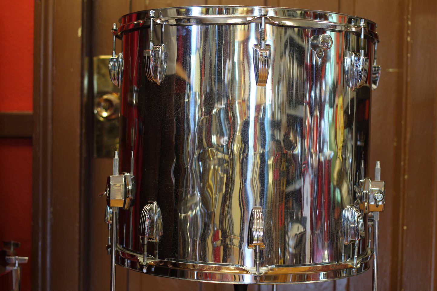 1973 Ludwig Pro Beat in Chrome 14x24 16x18 16x16 10x14