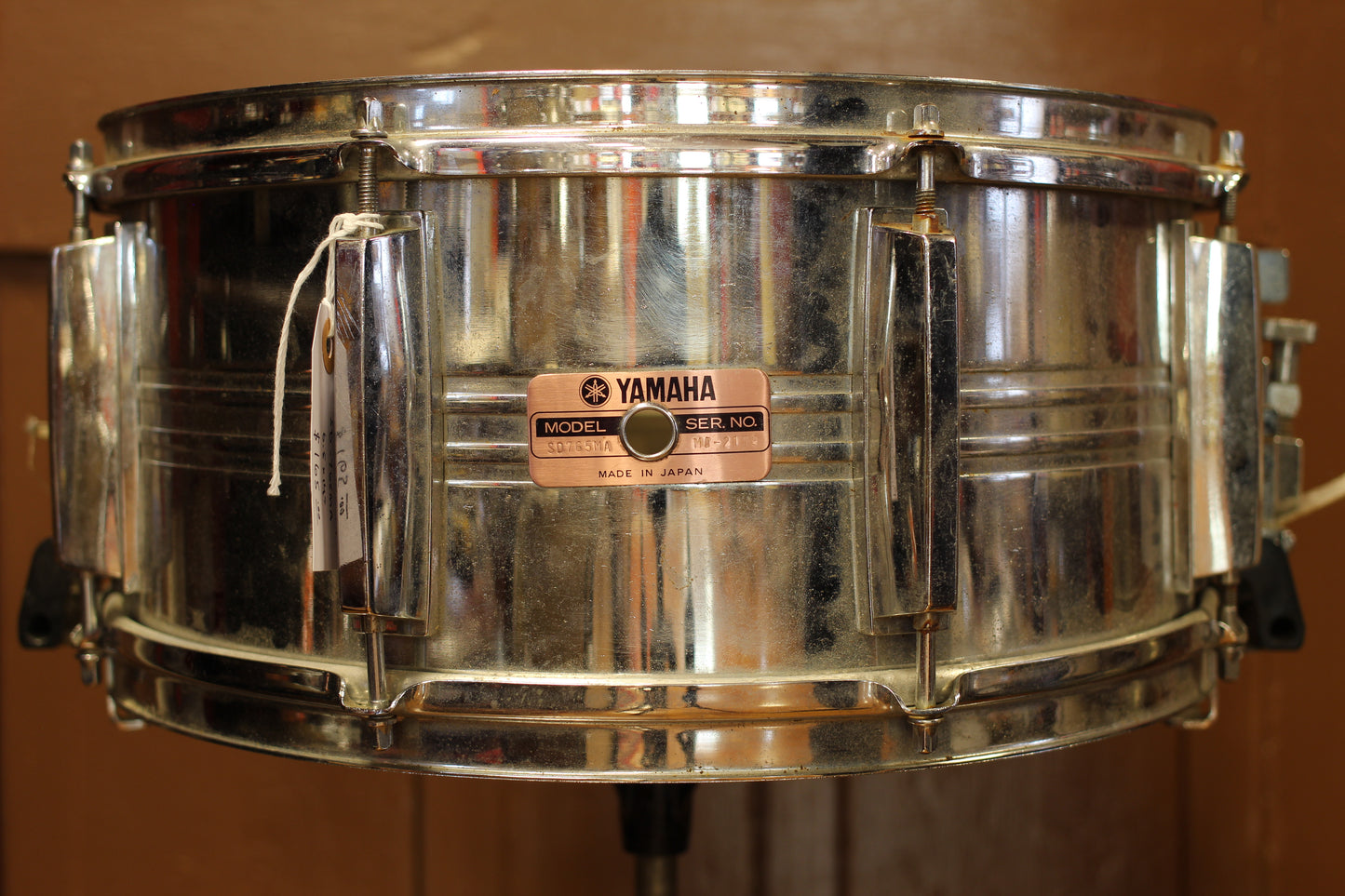 1980's Yamaha 'SD765MA' Snare Drum 6.5"x14"