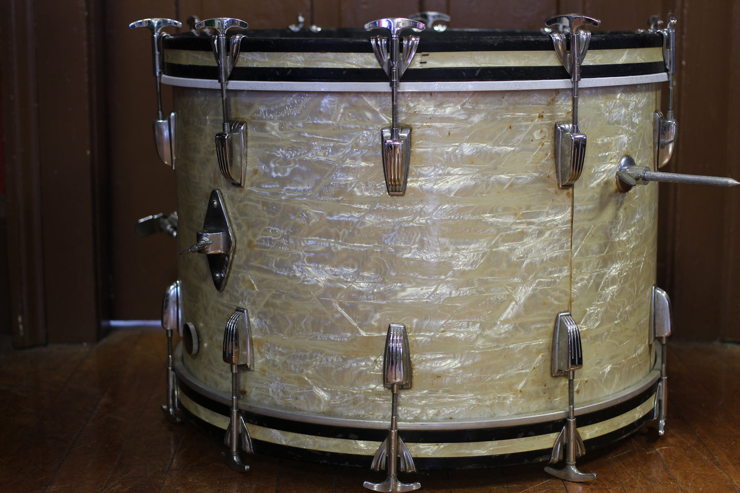 1950's WFL Super Classic in White Marine Pearl 14x22 16x16 9x13