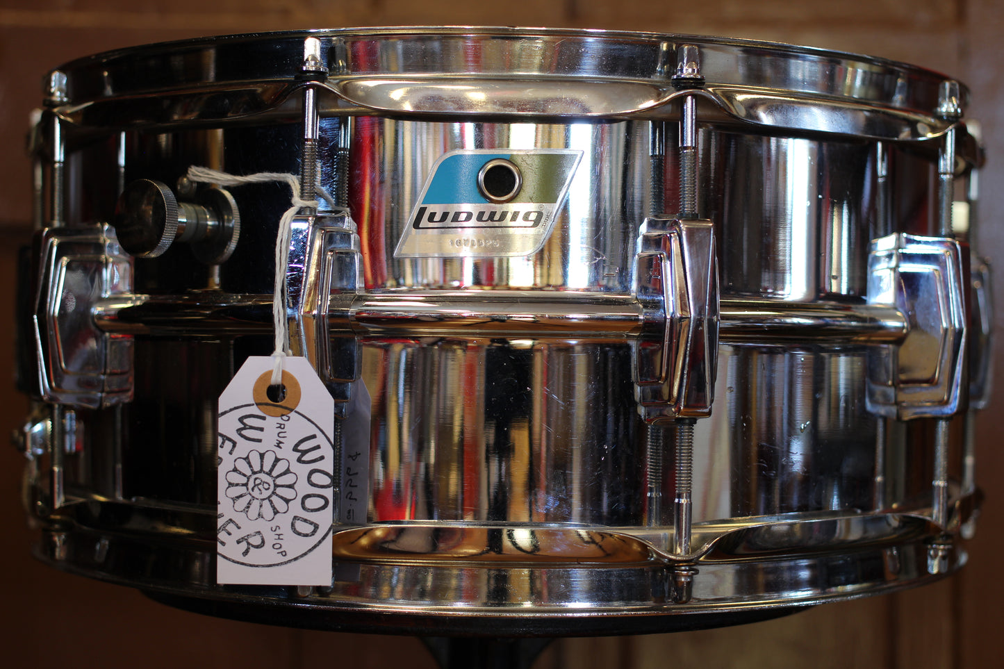 1970's Ludwig LM402 Supraphonic 6.5"x14" Serial # 1671525