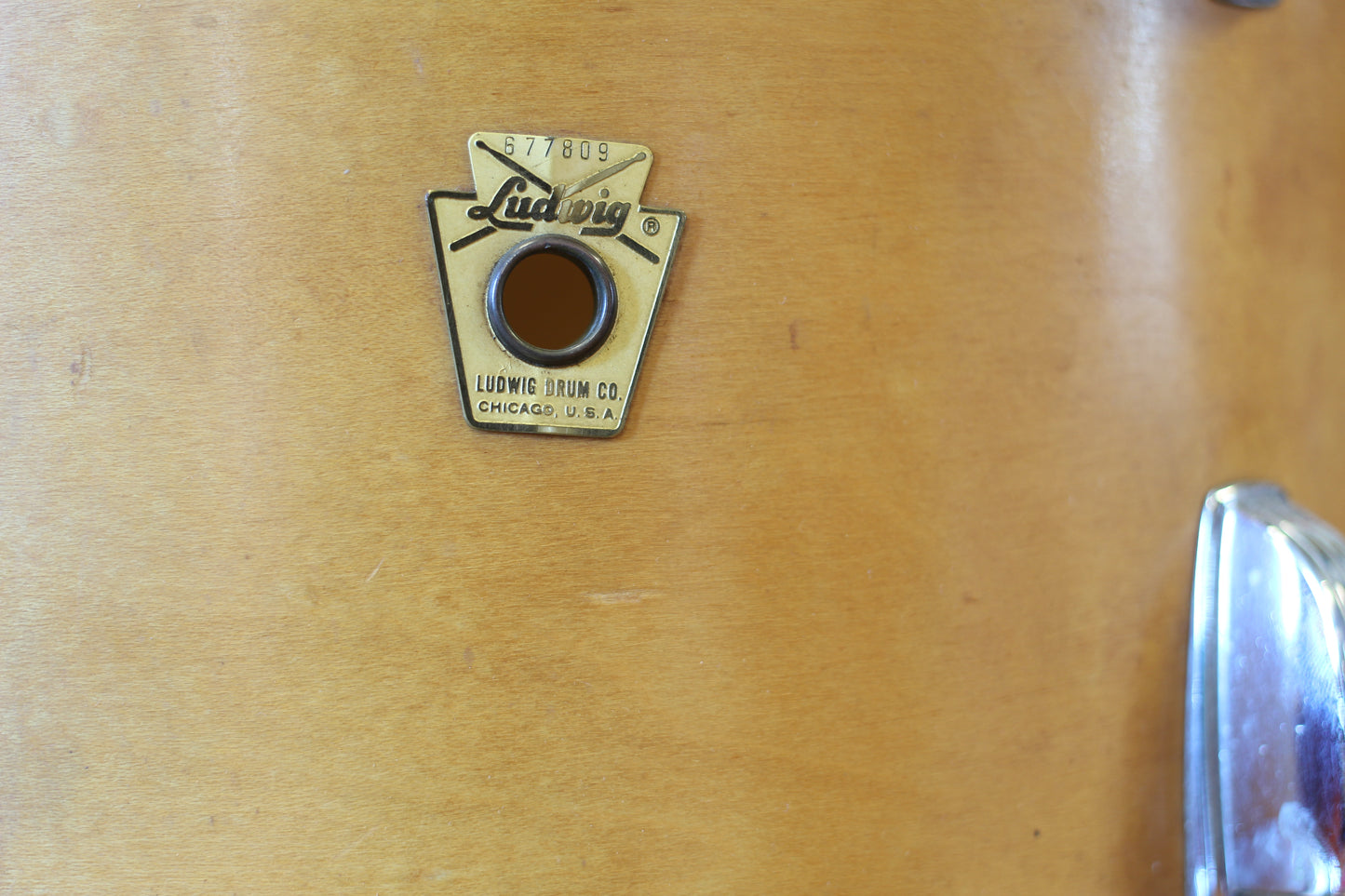1969 Ludwig Jazzette in Natural Thermogloss 12x18 14x14 8x12