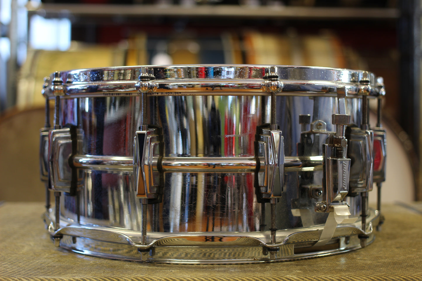 00's Ludwig LM402 Supraphonic Snare Drum 6.5"x14"