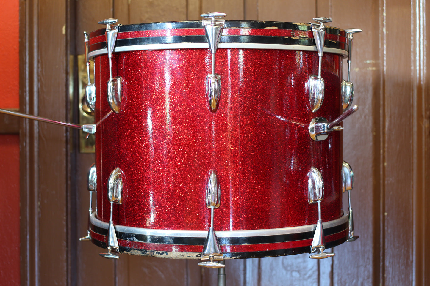 1966 Slingerland Modern Jazz outfit in Sparkling Red Pearl