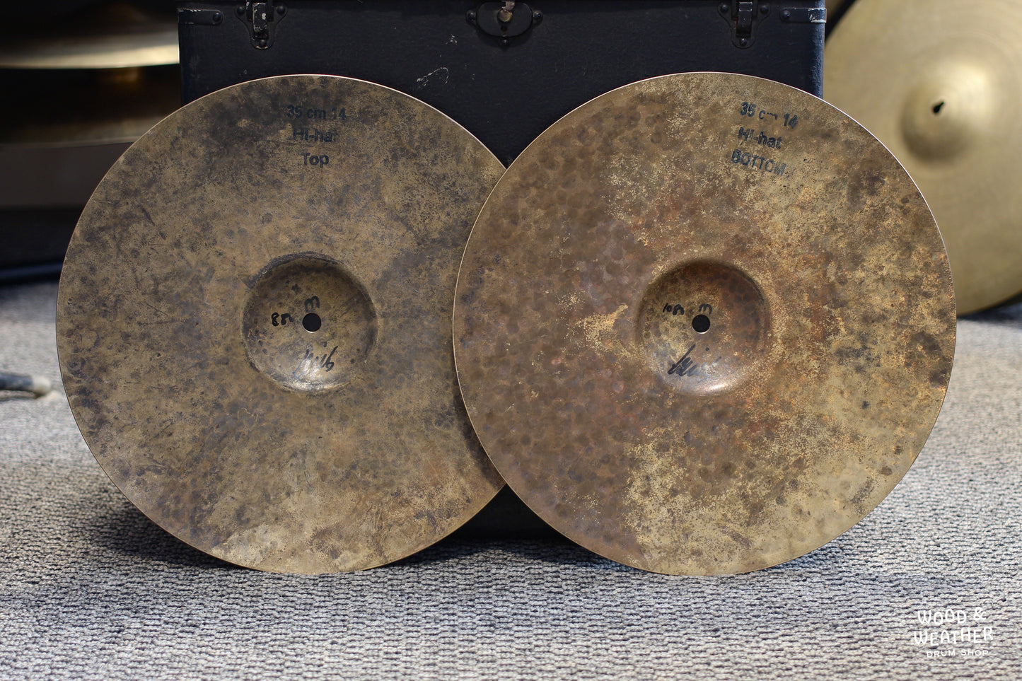 Used Bosphorus 14" Masters Series Hi-Hat Cymbals 886/1080g