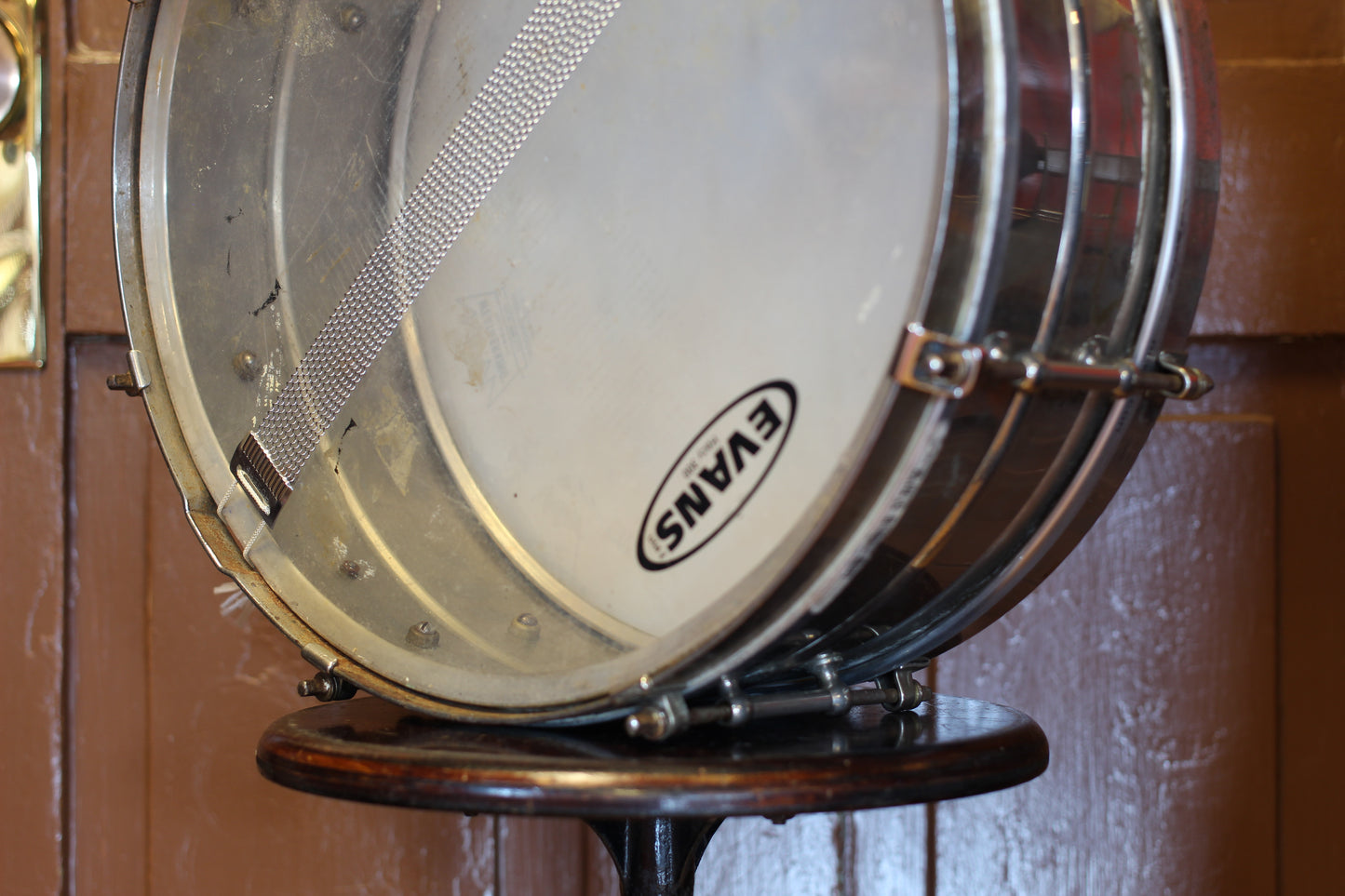 1930's Leedy Reliance All Metal Snare Drum 5"x14"