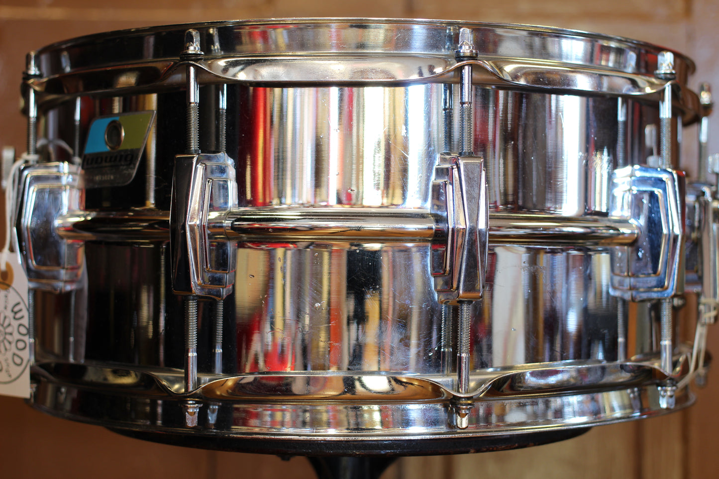 1970's Ludwig LM402 Supraphonic 6.5"x14" Serial # 1671525