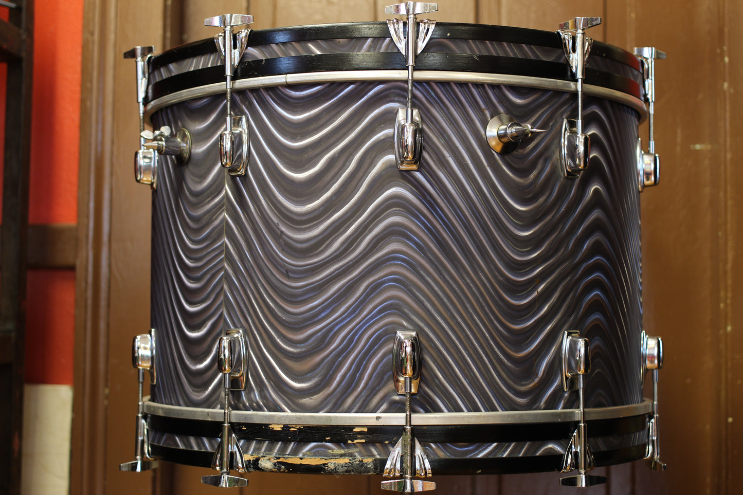 1969 Ludwig Standard S-320 in Charcoal Astro 14x22 16x16 9x13