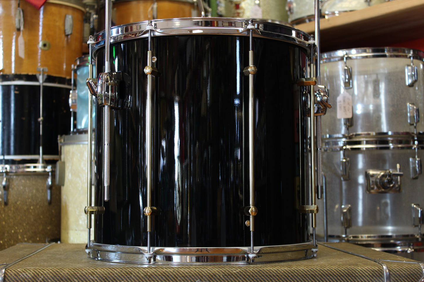 Noble & Cooley CD Maple in Piano Black Gloss 14x22 15x16 9x13