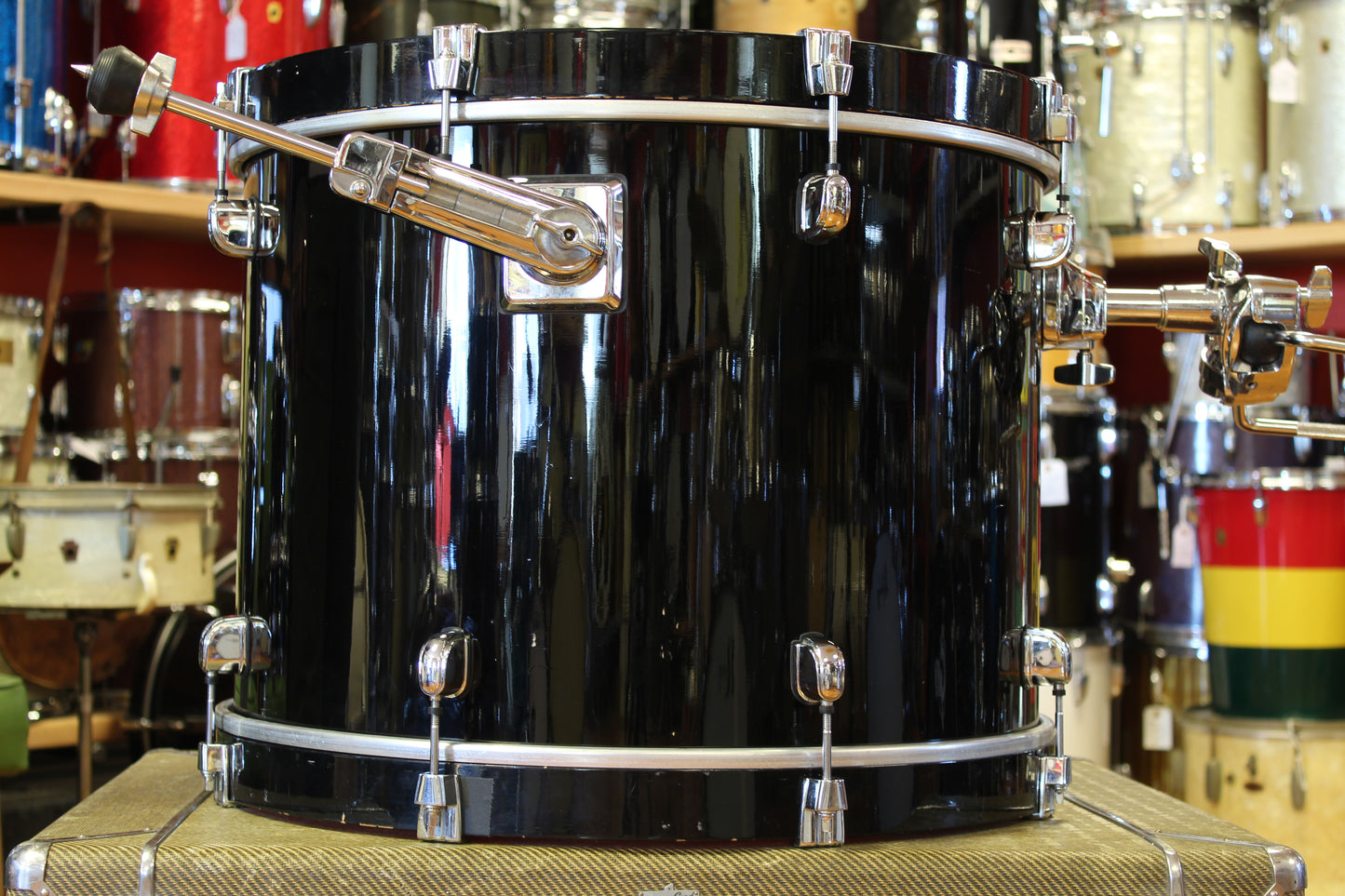 00's Tama MIJ Starclassic Performer in Black Gloss 10-12-13-14-16-22