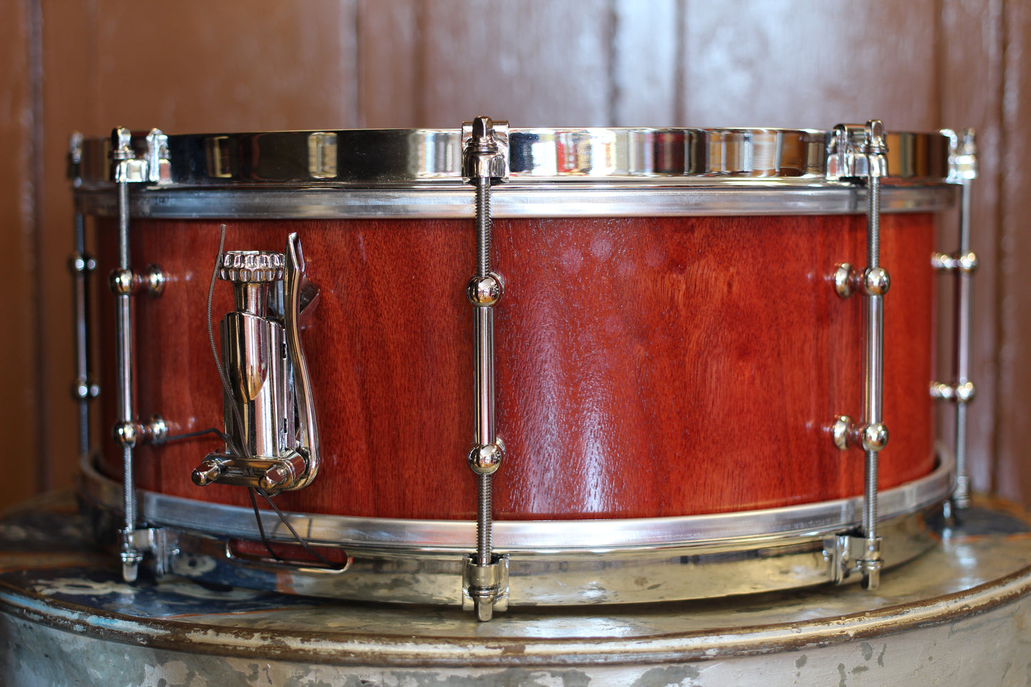Doc Sweeney 5.5"x14" Makore Stave Snare Drum
