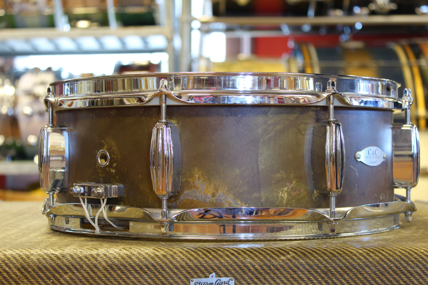 C&C Drum Company 5"x14" Dirty Copper over Steel