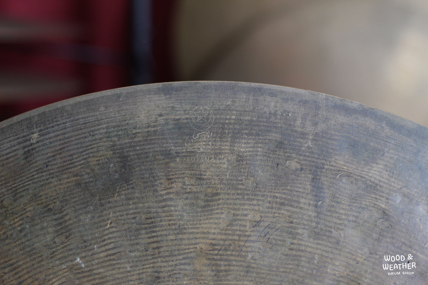 Used 2003 Zildjian 21" K Custom Special Dry Ride Cymbal 2400g