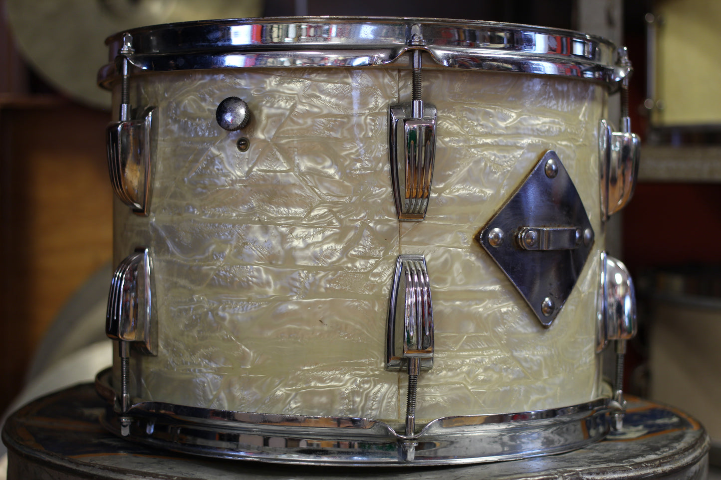 1950's WFL Super Classic in White Marine Pearl 14x22 16x16 9x13