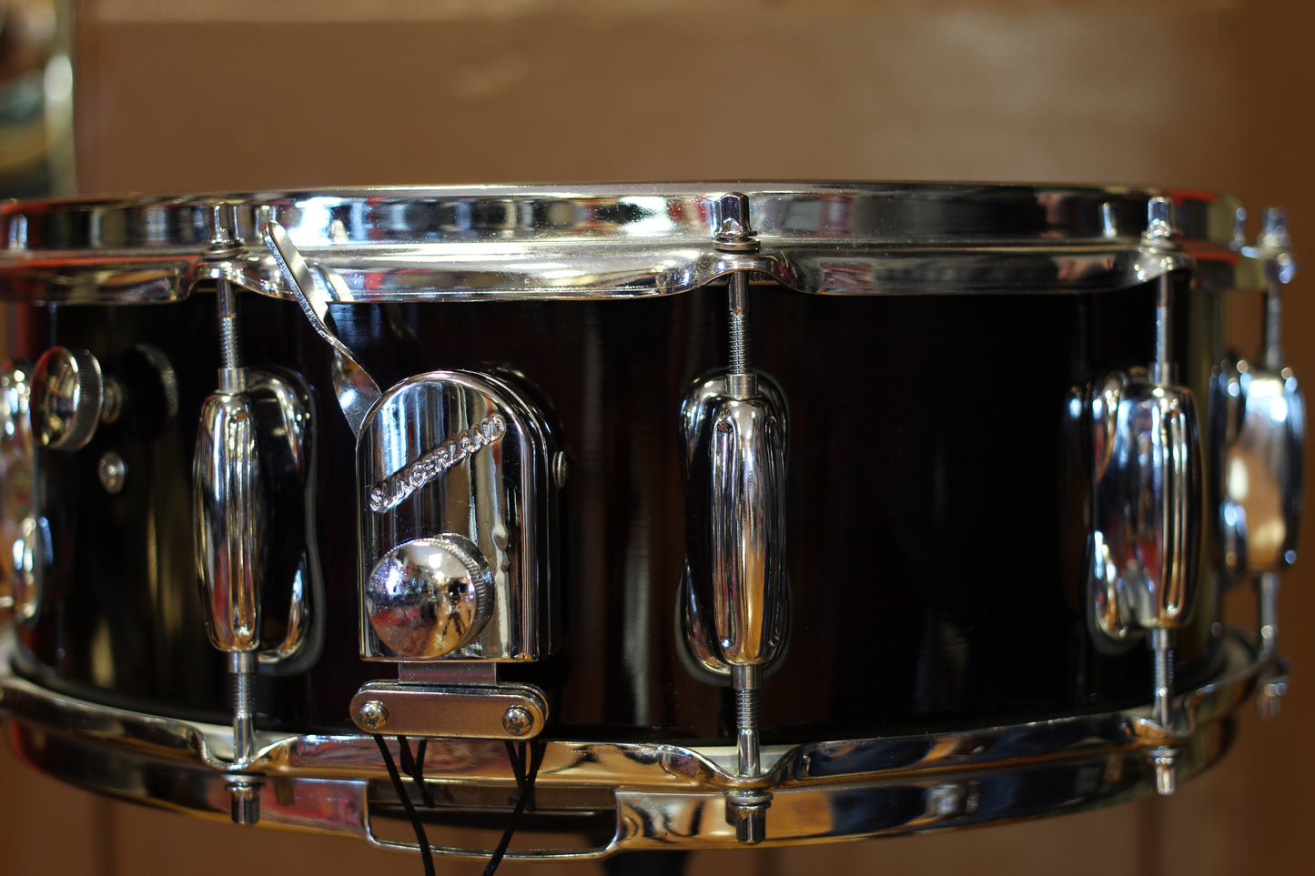 1990's Slingerland Artist Custom in Mahogany 14x20 14x14 5.5x14 8x12 8x10