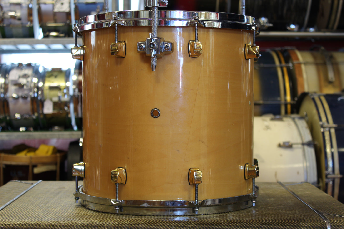 1990's Yamaha Maple Custom Bop in Natural Maple 14x18 14x14 8x12