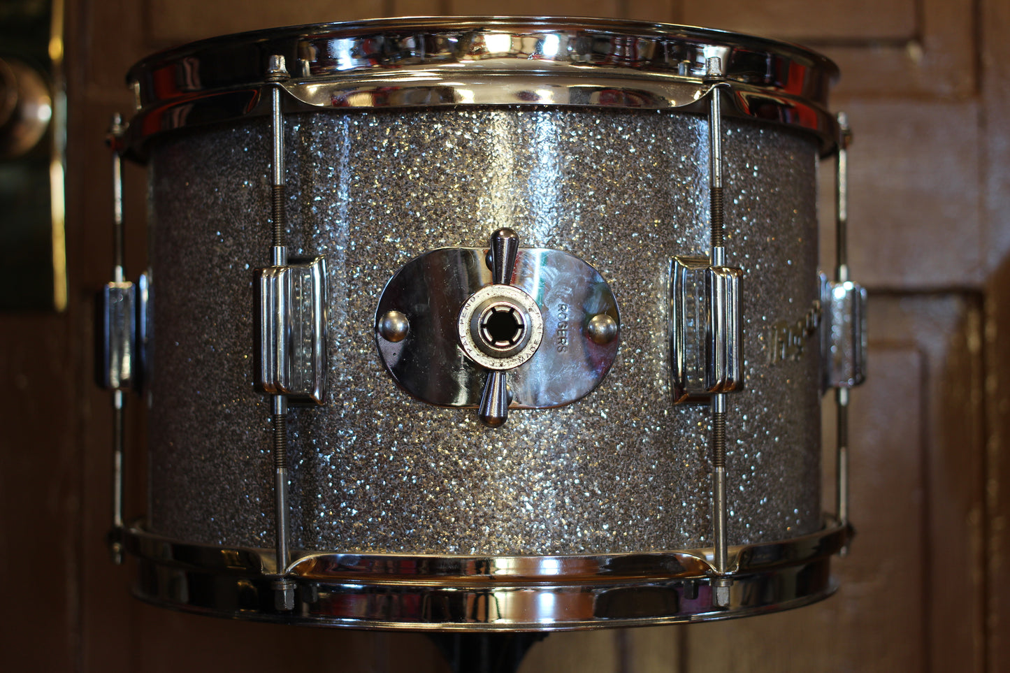1960's Rogers Tower in Sparkling Silver Pearl 14x20 & 8x12