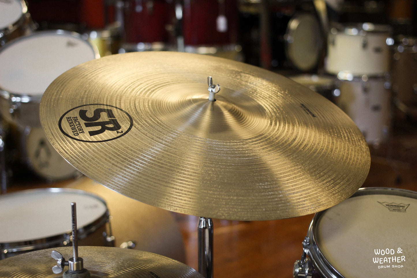 Used Sabian 20" SR2 Medium Ride Cymbal 2530g