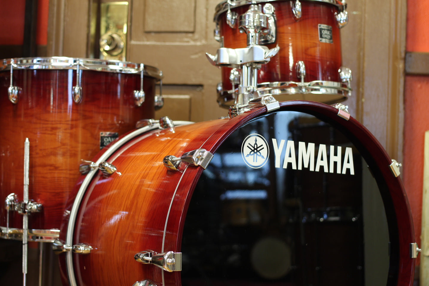 00's Yamaha Oak Custom in Amber Sunburst 17x22 16x16 9x12