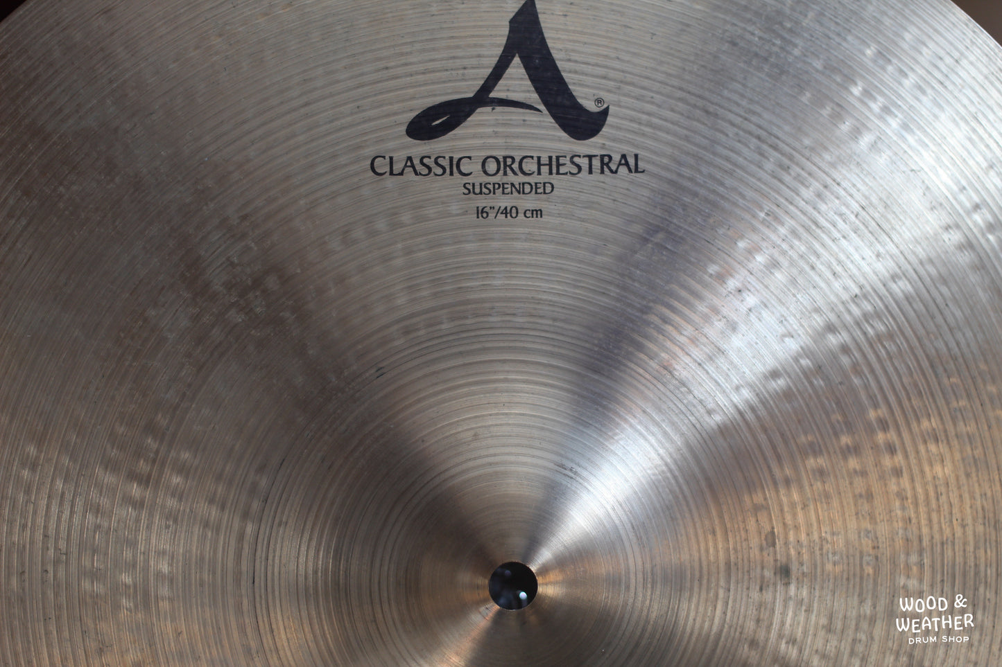 Used Zildjian 16" A Classic Orchestral Suspended Cymbal 1160g