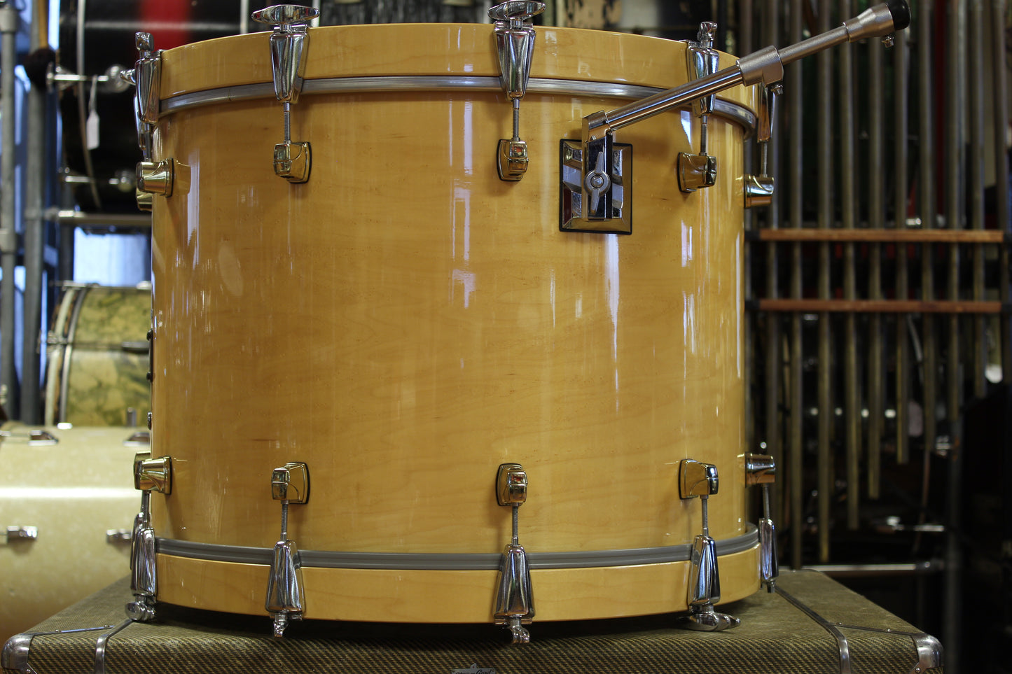 1992 Yamaha Maple Custom in Natural Maple 16x22 16x16 11x13 10x12 10x10