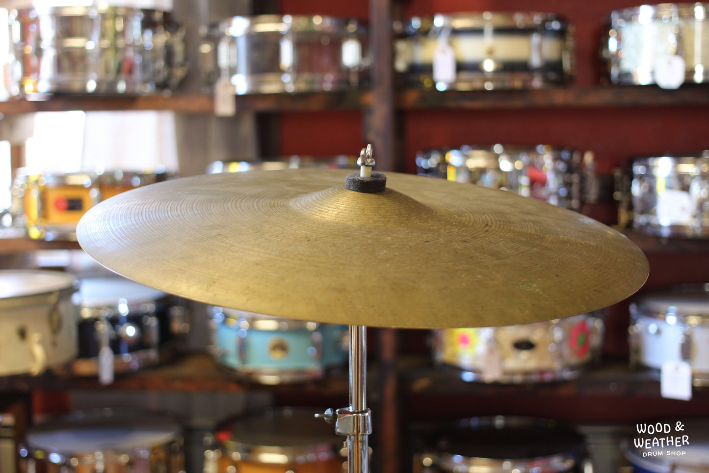 1960s A. Zildjian 20" Ride Cymbal 1925g