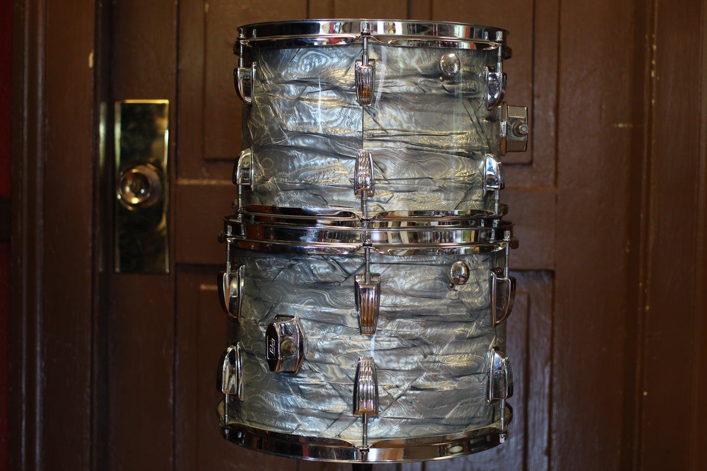 1971 Ludwig 'Big Beat' in Sky Blue Pearl 14x24 16x16 9x13 8x12