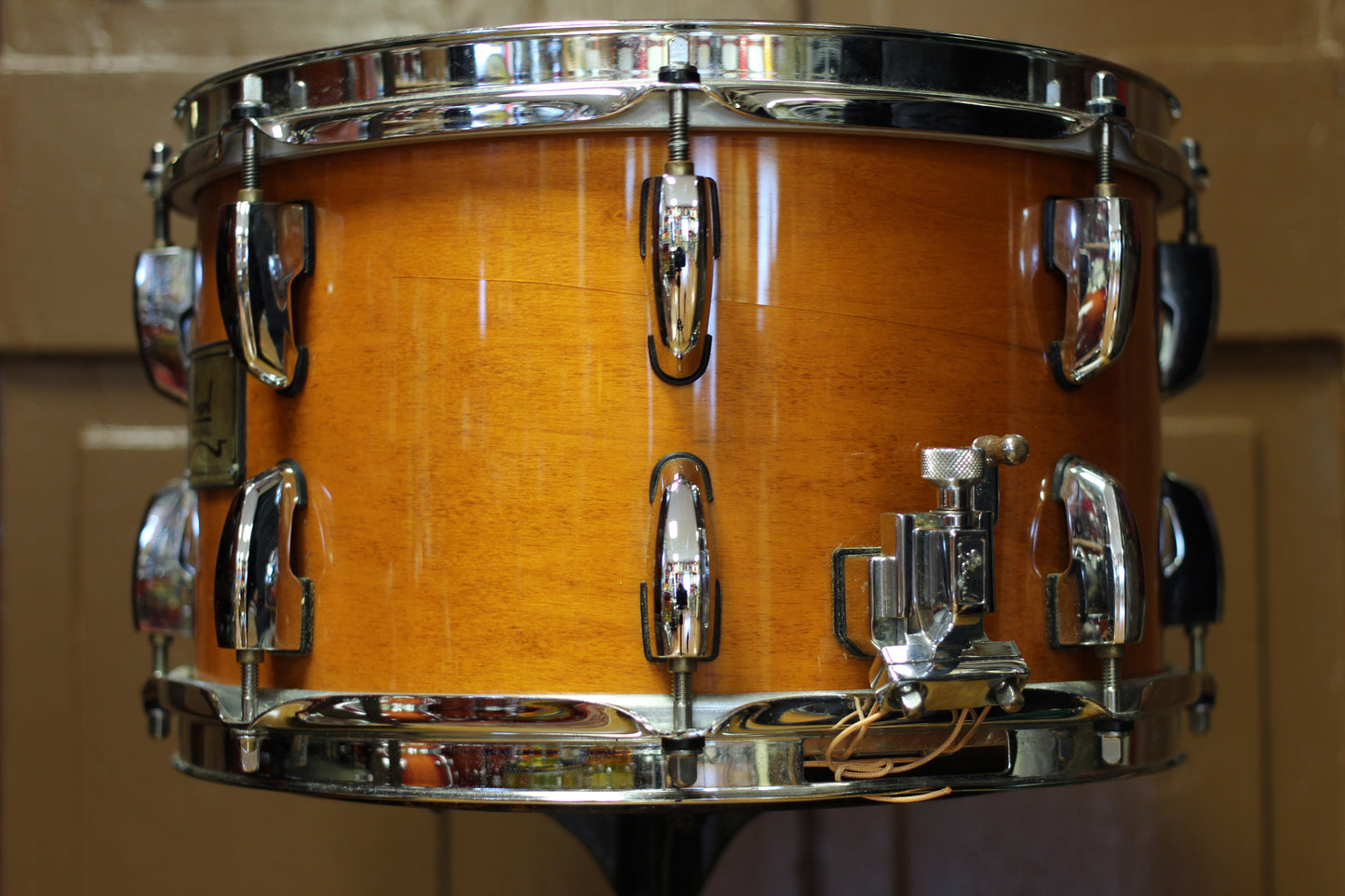Used - Pearl Maple Shell 7"x12" Soprano Snare in Liquid Amber