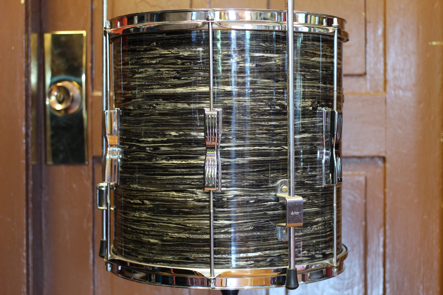 1968 Ludwig Club Date in Oyster Black Pearl 14x20 14x14 8x12