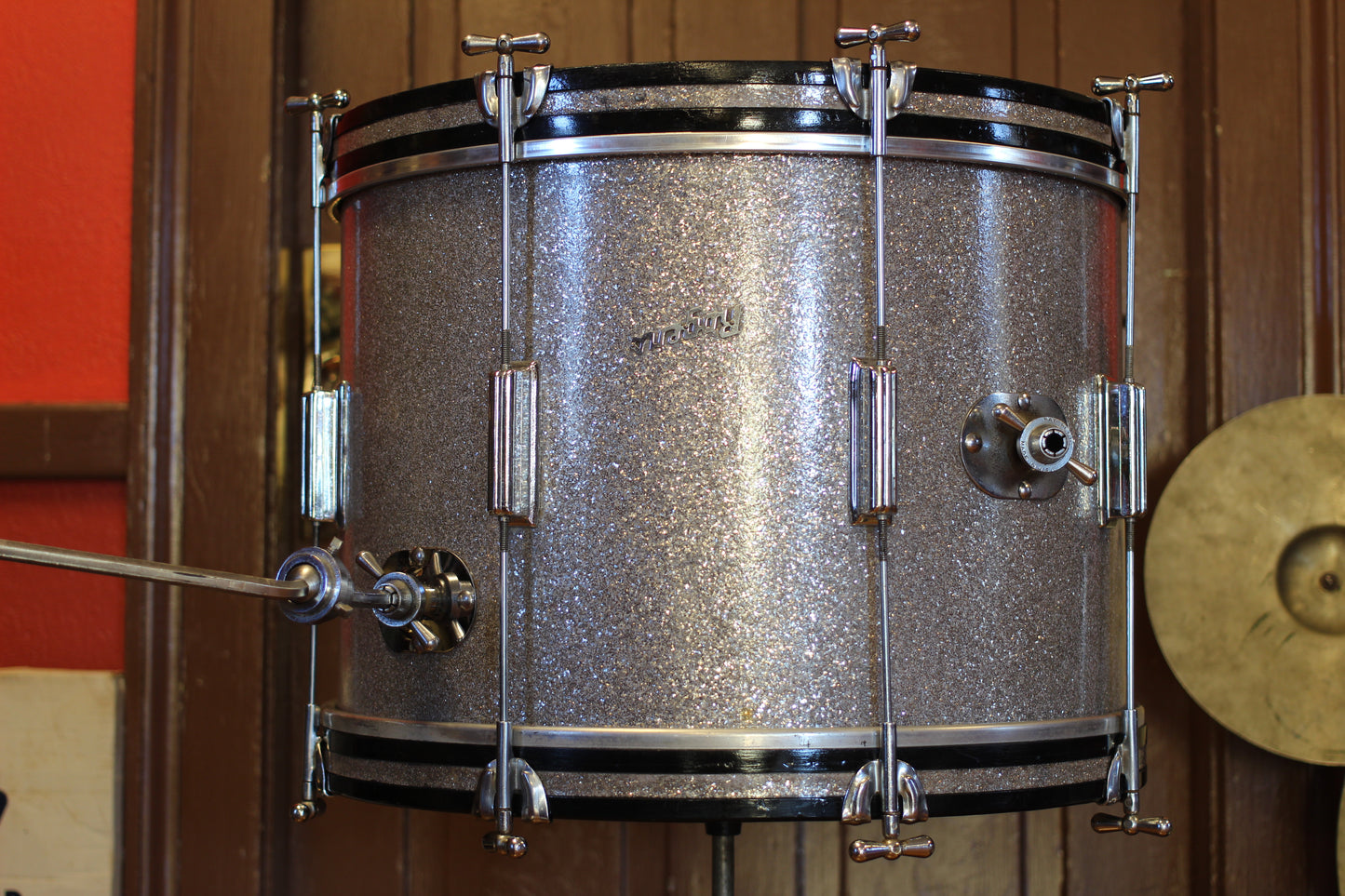 1960's Rogers Tower in Sparkling Silver Pearl 14x20 & 8x12