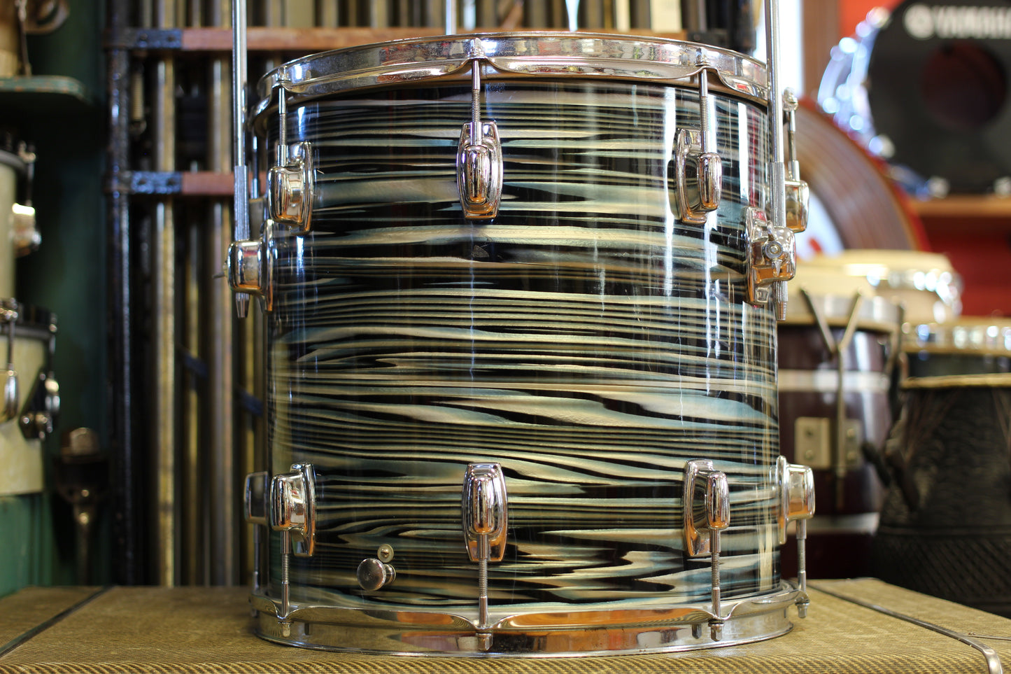 1970's Ludwig Standard S-300 in Blue Strata 14x20 14x14 5x14 8x12